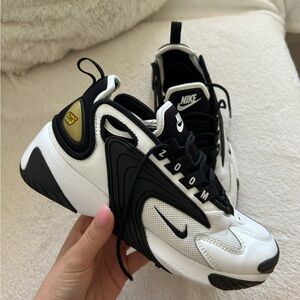 Nike Black and White Athletic Shoes